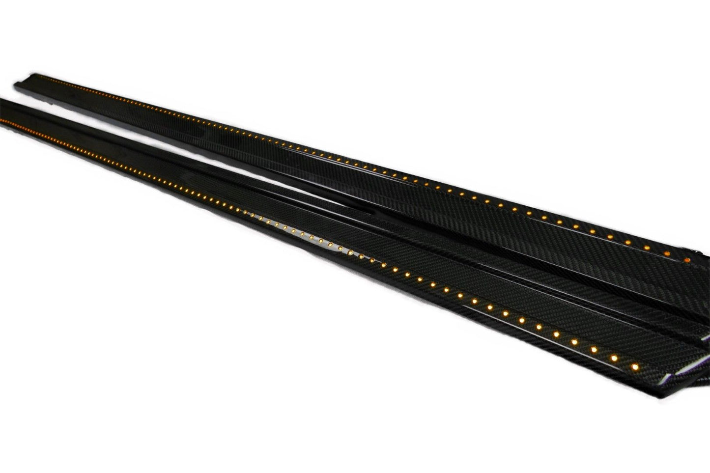 Mercedes-Benz G-Wagon W463 Mansory Style Carbon Fiber Lower Moldings with LED