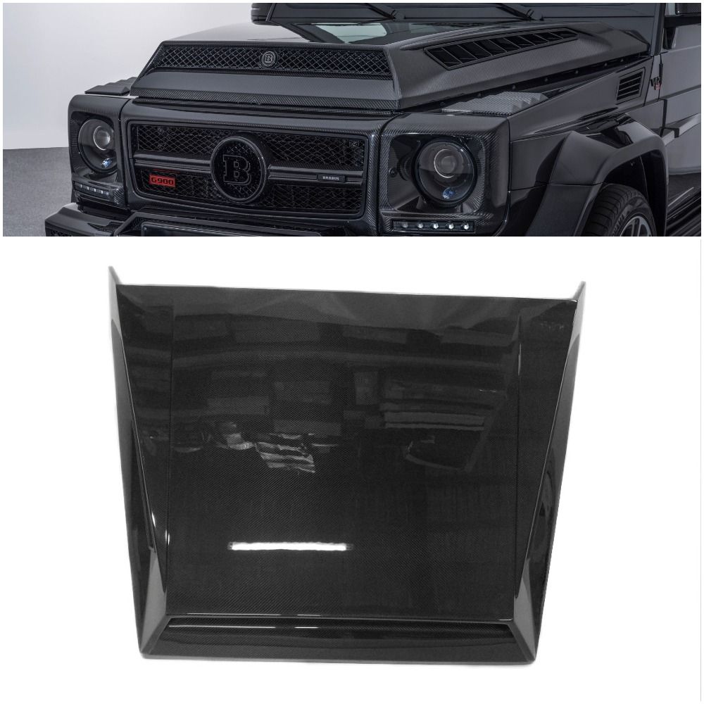 Carbon Fiber Hood Bonnet B900 Brabus Style for Mercedes-Benz W463 G-Wagon
