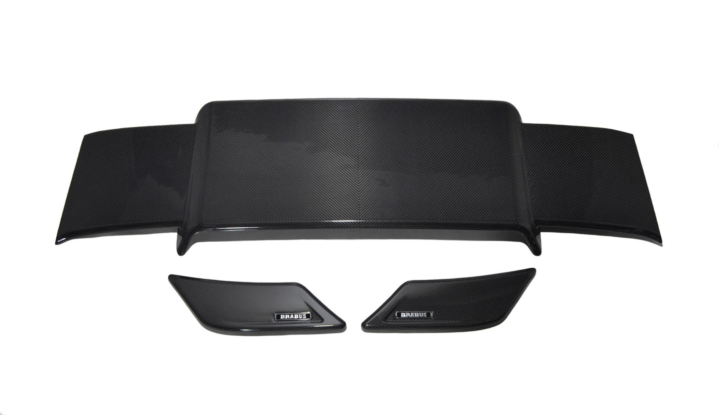 Carbon Fiber Rear Roof Spoiler Brabus Style for Mercedes-Benz W463A G-Class G Wagon