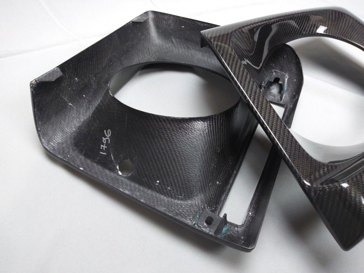 Mercedes-Benz W463 G-Wagon Carbon Fiber Front Headlight Covers Set