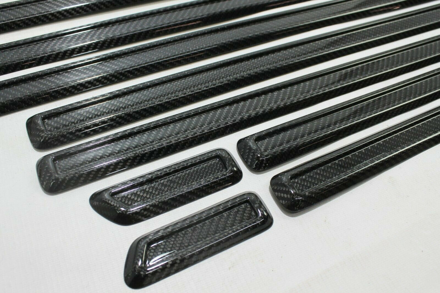 W463A Carbon Fiber 900 Rocket Brabus Style Side Molding Trim Set made for w464 G Wagon