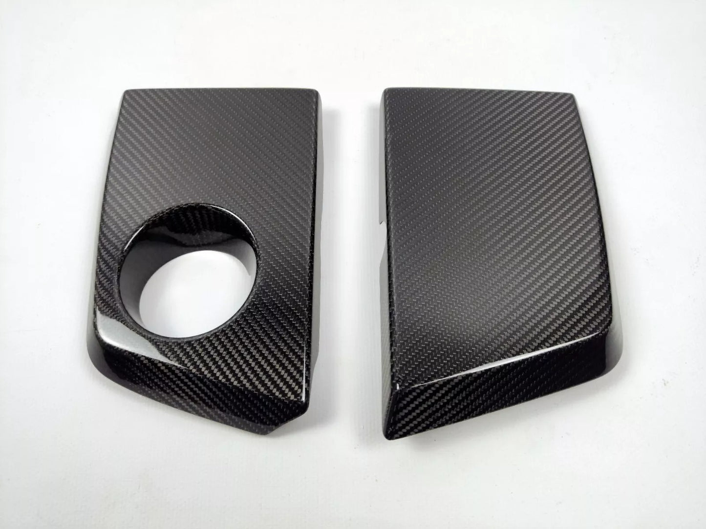 G Wagon Carbon Fiber Engine Trim 2 pcs made for G63 W463 G-Class till 2018