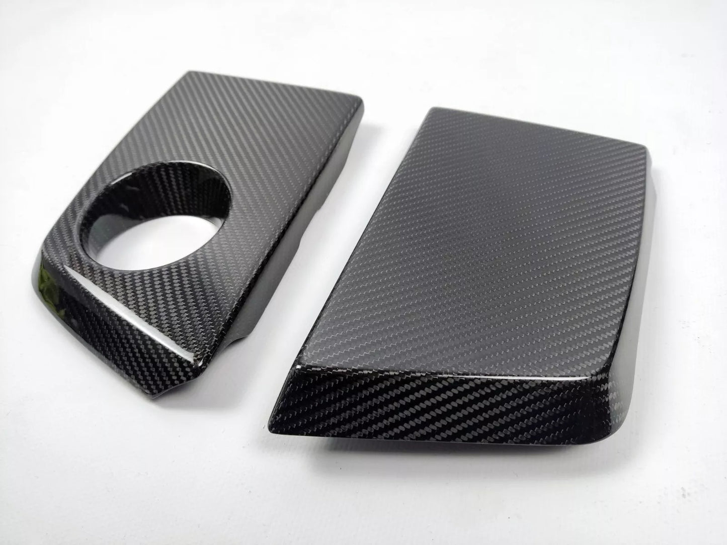 G Wagon Carbon Fiber Engine Trim 2 pcs made for G63 W463 G-Class till 2018