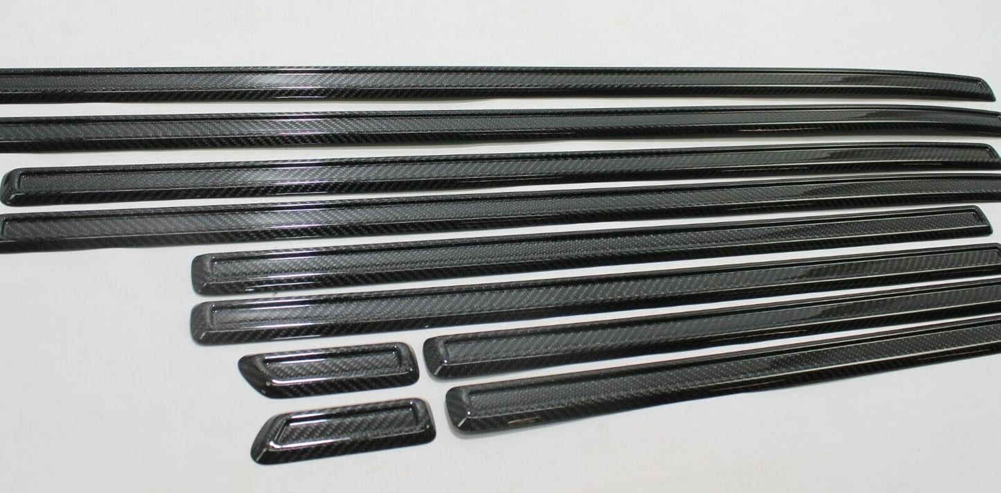 W463A Carbon Fiber 900 Rocket Brabus Style Side Molding Trim Set made for w464 G Wagon