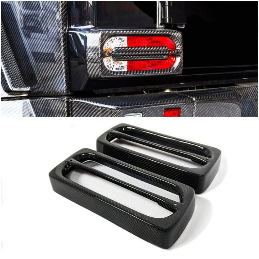 Mercedes-Benz G Wagon W463 Mansory Style Carbon Fiber Tail Light Covers
