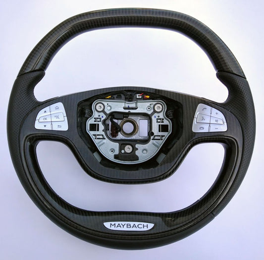 Mercedes-Benz Maybach S-Class W222 Steering Wheel Carbon Leather