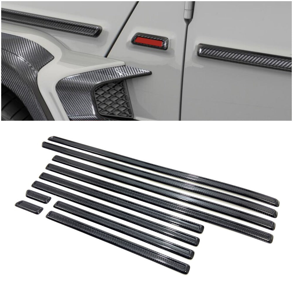 Carbon Fiber Brabus Style Rocket G900 Body Kit + Plastic Widestar Body Kit for Mercedes-Benz W463A G Wagon 2019+
