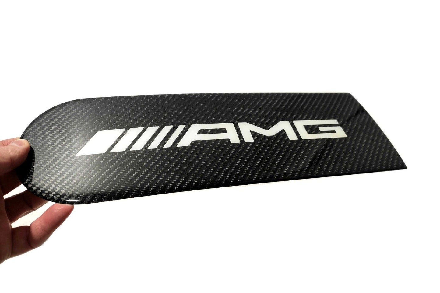 Carbon Fiber Rear Spare Tire Cover Badge Emblem Logo AMG Style for Mercedes-Benz W463 G-Class G-Wagon