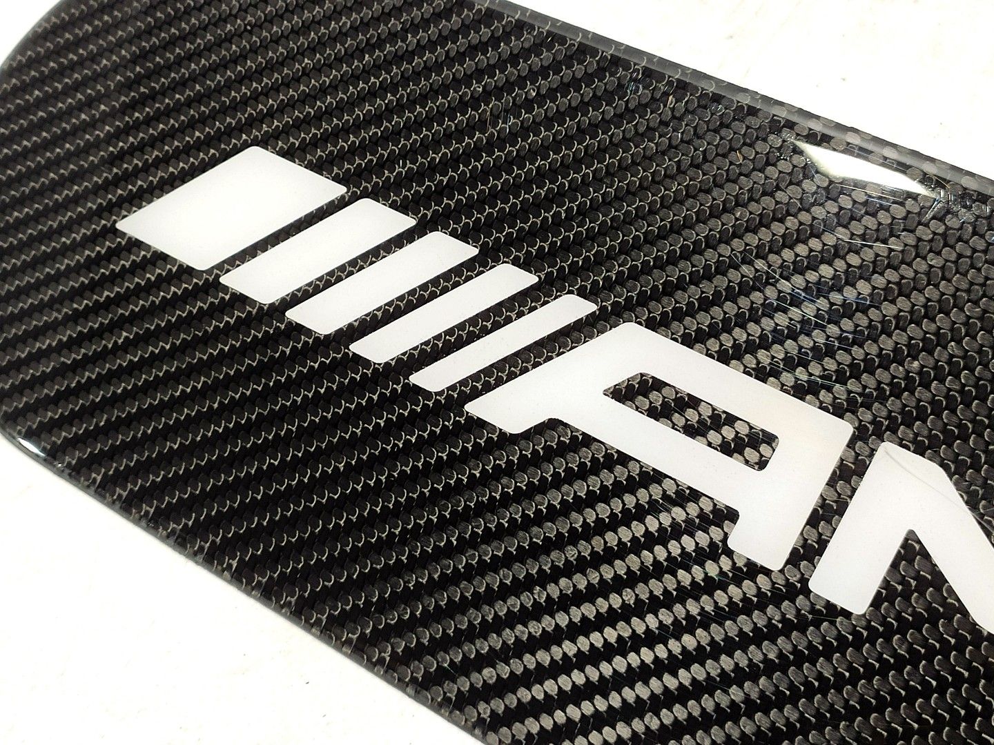 Carbon Fiber Rear Spare Tire Cover Badge Emblem Logo AMG Style for Mercedes-Benz W463 G-Class G-Wagon