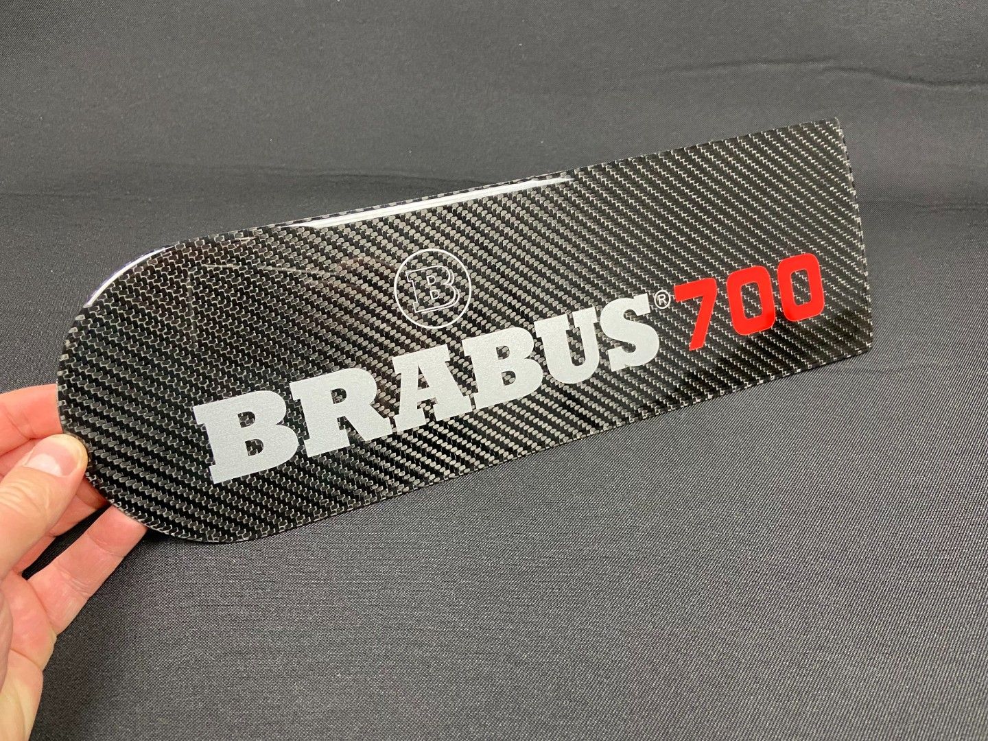Carbon Fiber Rear Spare Tire Cover Emblem Insertion for Mercedes-Benz W463 G-Class