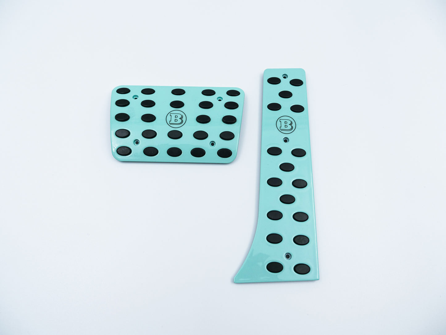 W464 W463A Tiffany Blue Brabus Style Pedal Covers Set for G Wagon Mercedes G-Class