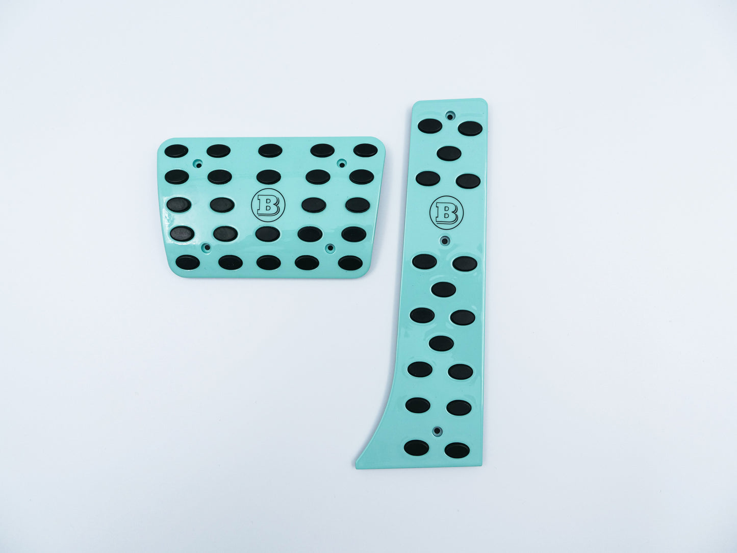 W464 W463A Tiffany Blue Brabus Style Pedal Covers Set for G Wagon Mercedes G-Class