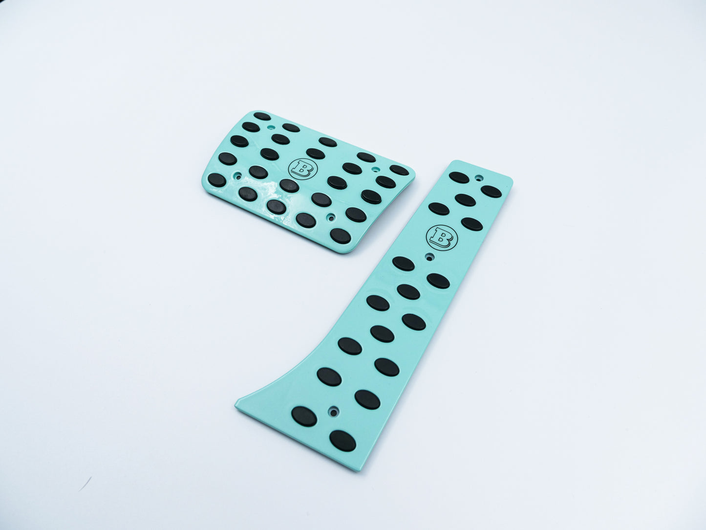 W464 W463A Tiffany Blue Brabus Style Pedal Covers Set for G Wagon Mercedes G-Class