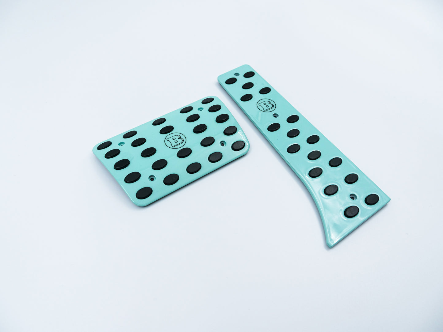 W464 W463A Tiffany Blue Brabus Style Pedal Covers Set for G Wagon Mercedes G-Class