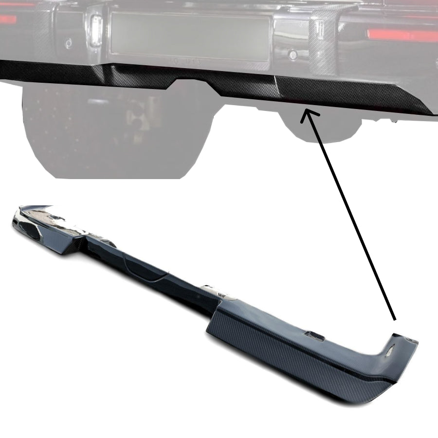 Carbon Fiber Rear AMG Style Bumper Diffuser for Mercedes-Benz w463a G-Wagon