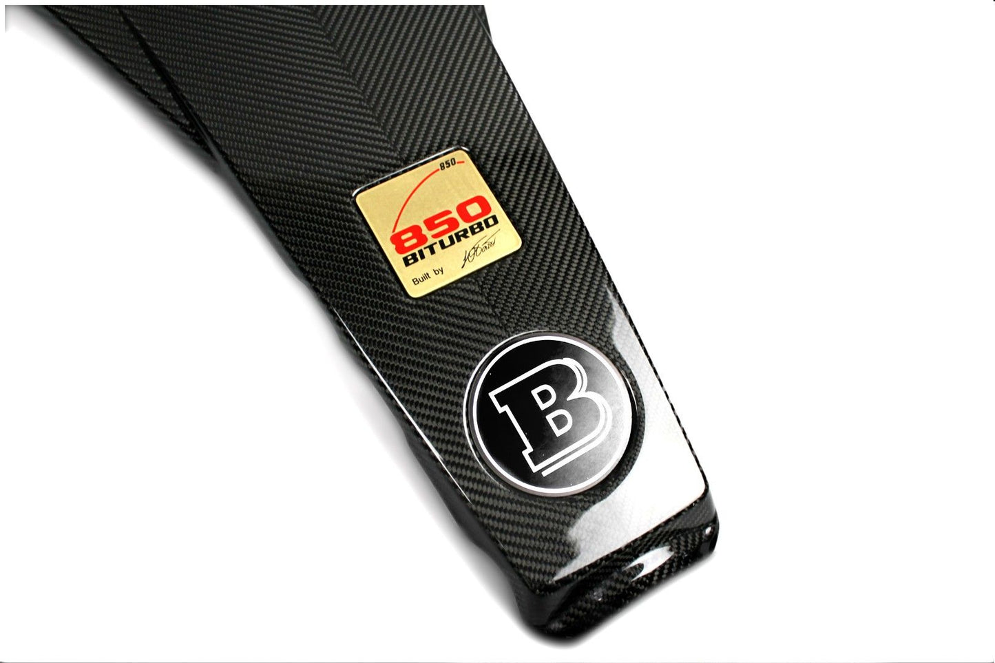 Carbon Fiber AMG Style Engine Cover with Badges for Mercedes-Benz G-Wagon W463 G63