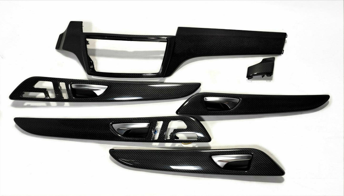 Mercedes-Benz GLE-Class C292 Carbon Fiber Interior Trim Replacement Set