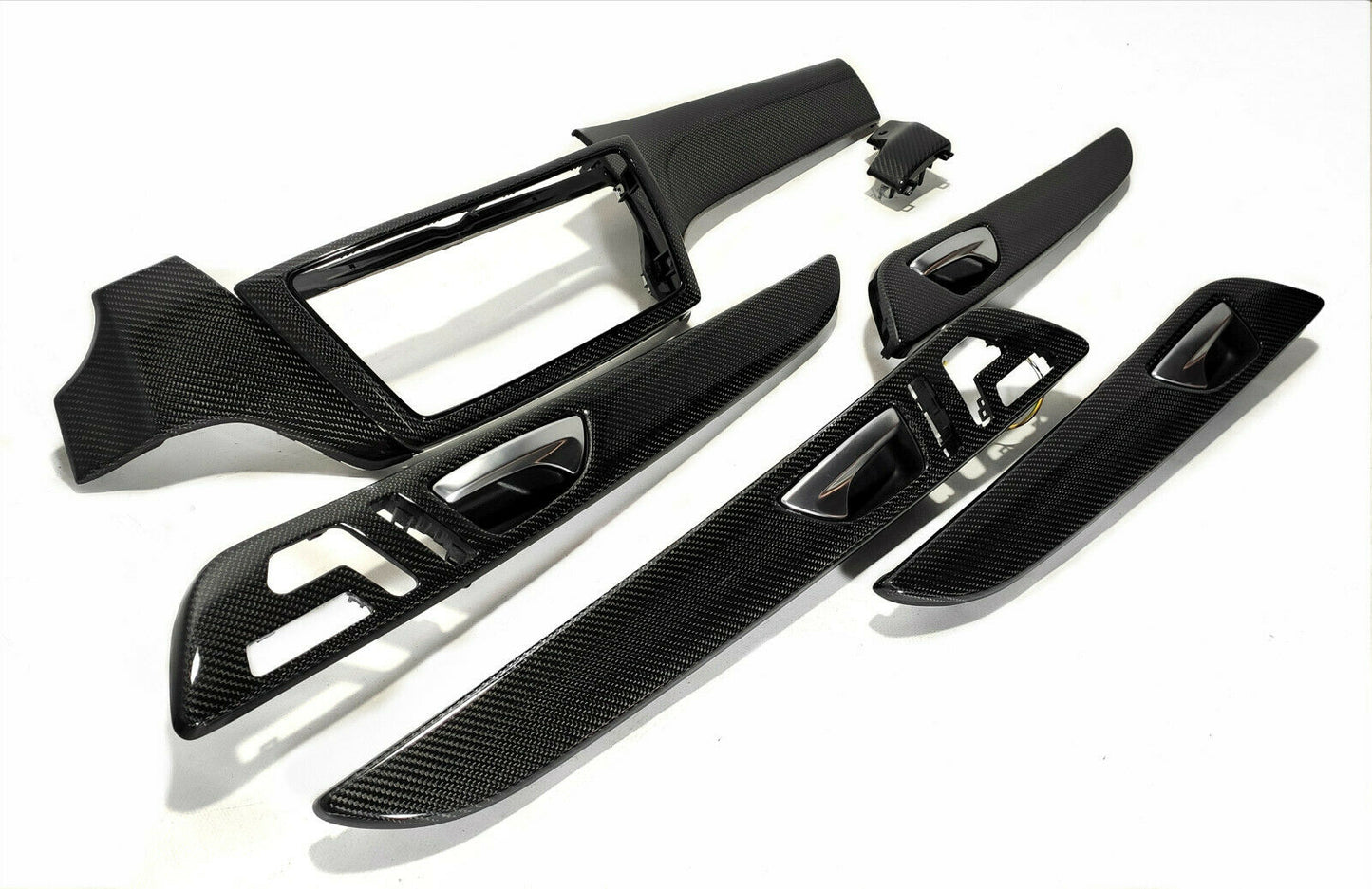 Mercedes-Benz GLE-Class C292 Carbon Fiber Interior Trim Replacement Set
