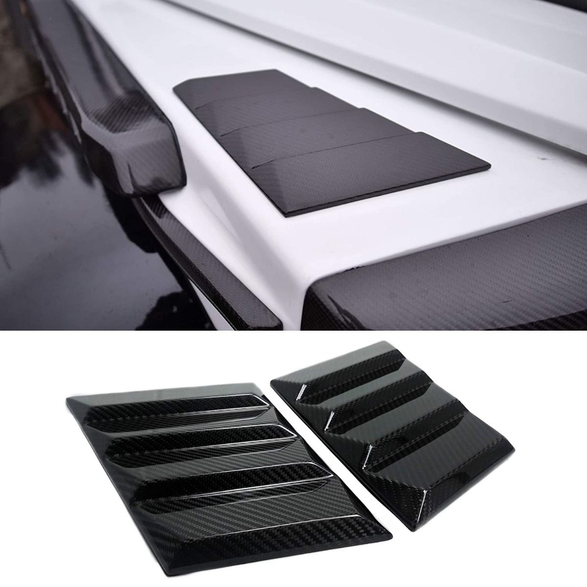 Mercedes-Benz W463 G-Wagon Brabus Style Carbon Fiber Covers Instead of Front Fender Turn Signals