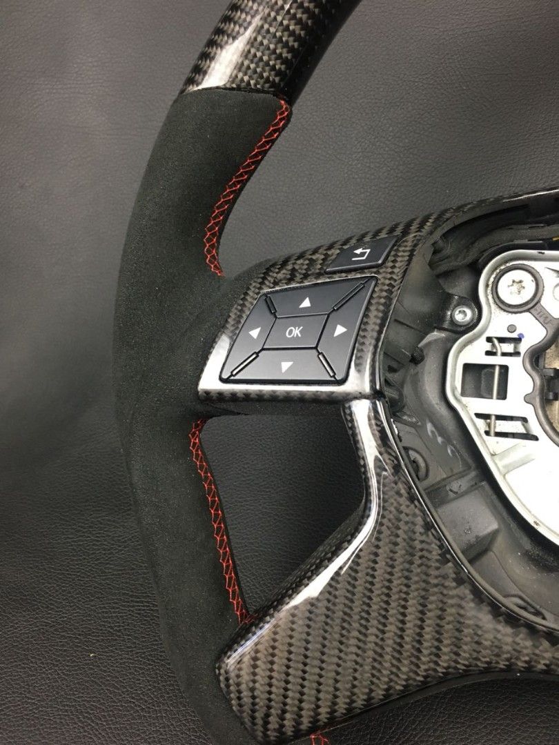 Mercedes-Benz ML GL GLS GLE G W463 W212 E Brabus Steering Wheel Carbon Alcantara