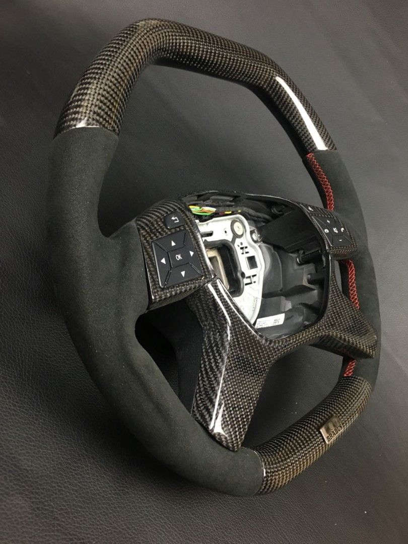 Mercedes-Benz ML GL GLS GLE G W463 W212 E Brabus Steering Wheel Carbon Alcantara