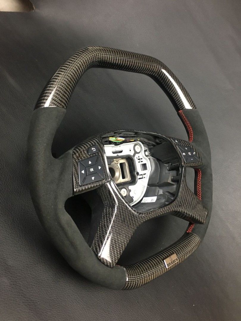 Mercedes-Benz ML GL GLS GLE G W463 W212 E Brabus Steering Wheel Carbon Alcantara