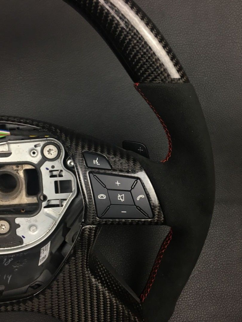 Mercedes-Benz ML GL GLS GLE G W463 W212 E Brabus Steering Wheel Carbon Alcantara