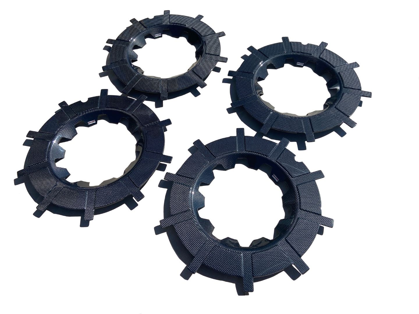 Carbon Fiber Aero Discs Wheel Caps Covers R22 R23 R24 Rocket for Mercedes Benz G W463A 4pcs