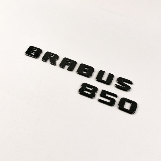 Metal Black Brabus 850 Emblem Logo Badge for Mercedes-Benz W463 G-Class G Wagon