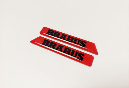 Brabus Rocket G900 Style Fender Emblems Side Moldings Inserts for Mercedes W463A G-Class