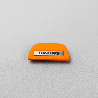 Steering Wheel Emblem Insert Brabus for MERCEDES-BENZ W463A-Orange