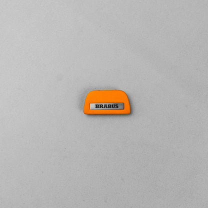 Steering Wheel Emblem Insert Brabus for MERCEDES-BENZ W463A-Orange