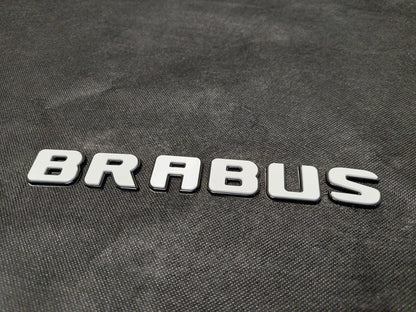 Brabus XLP Superwhite Emblems Set Badges for Mercedes G Wagon G63