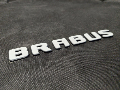 Brabus XLP Superwhite Emblems Set Badges for Mercedes G Wagon G63