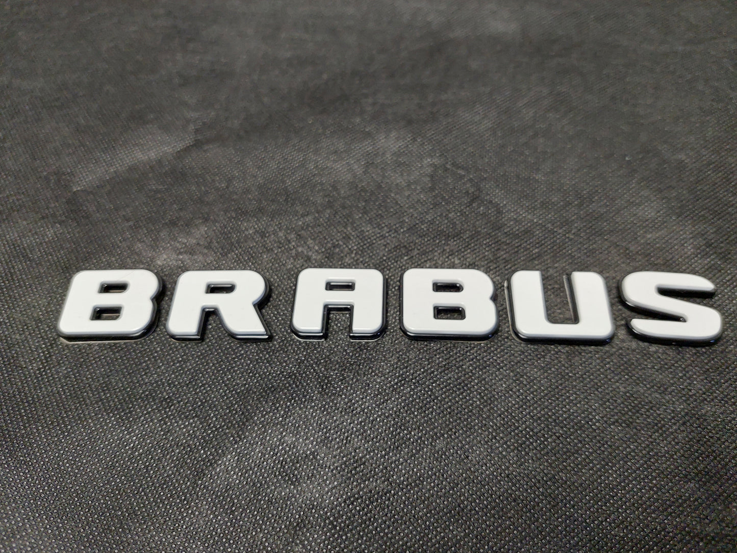 Brabus XLP Superwhite Emblems Set Badges for Mercedes G Wagon G63