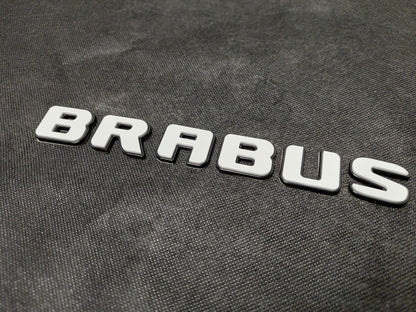 Brabus XLP Superwhite Emblems Set Badges for Mercedes G Wagon G63