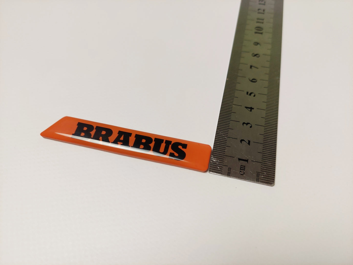 Brabus Orange Fender Emblems Side Moldings Inserts for Mercedes W463A G-Class