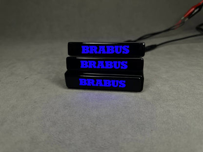 G Wagon LED Fender Emblem and Grill Badge Brabus Style Logo for Mercedes w463a w464 w465