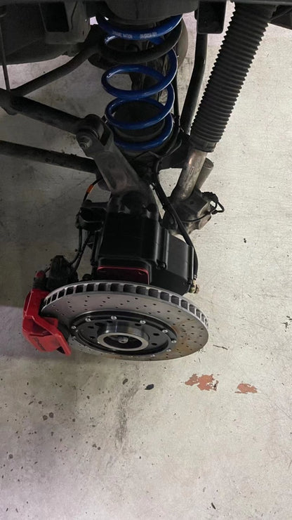 Portal Axles 8 (8x165.1) Bolt Wheels Conversion Kit for Building 4x4 Mercedes-Benz W463A G-Wagon