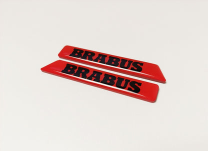 Brabus Rocket G900 Style Fender Emblems Side Moldings Inserts for Mercedes W463A G-Class