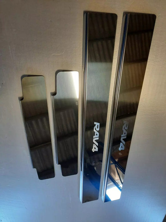 Door Sills Scuff Plates for Toyota Rav-4 2005-2013