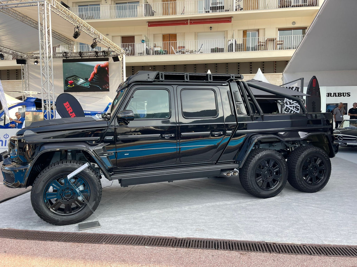 6x6 Conversion Kit Brabus 900 XLP for Mercedes-Benz W463A G-Class 2018+