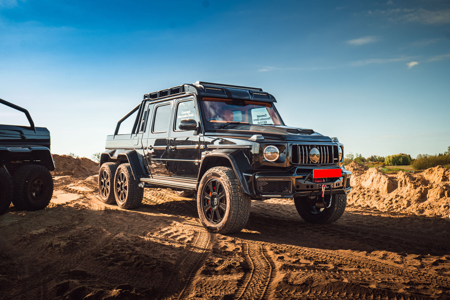 6x6 Conversion Kit Brabus 900 XLP for Mercedes-Benz W463A G-Class 2018+