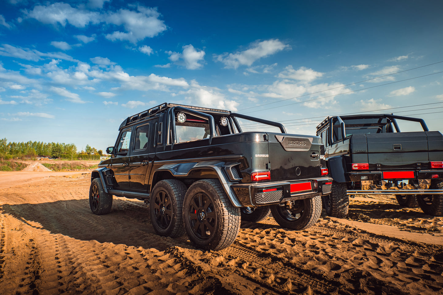 6x6 Conversion Kit Brabus 900 XLP for Mercedes-Benz W463A G-Class 2018+