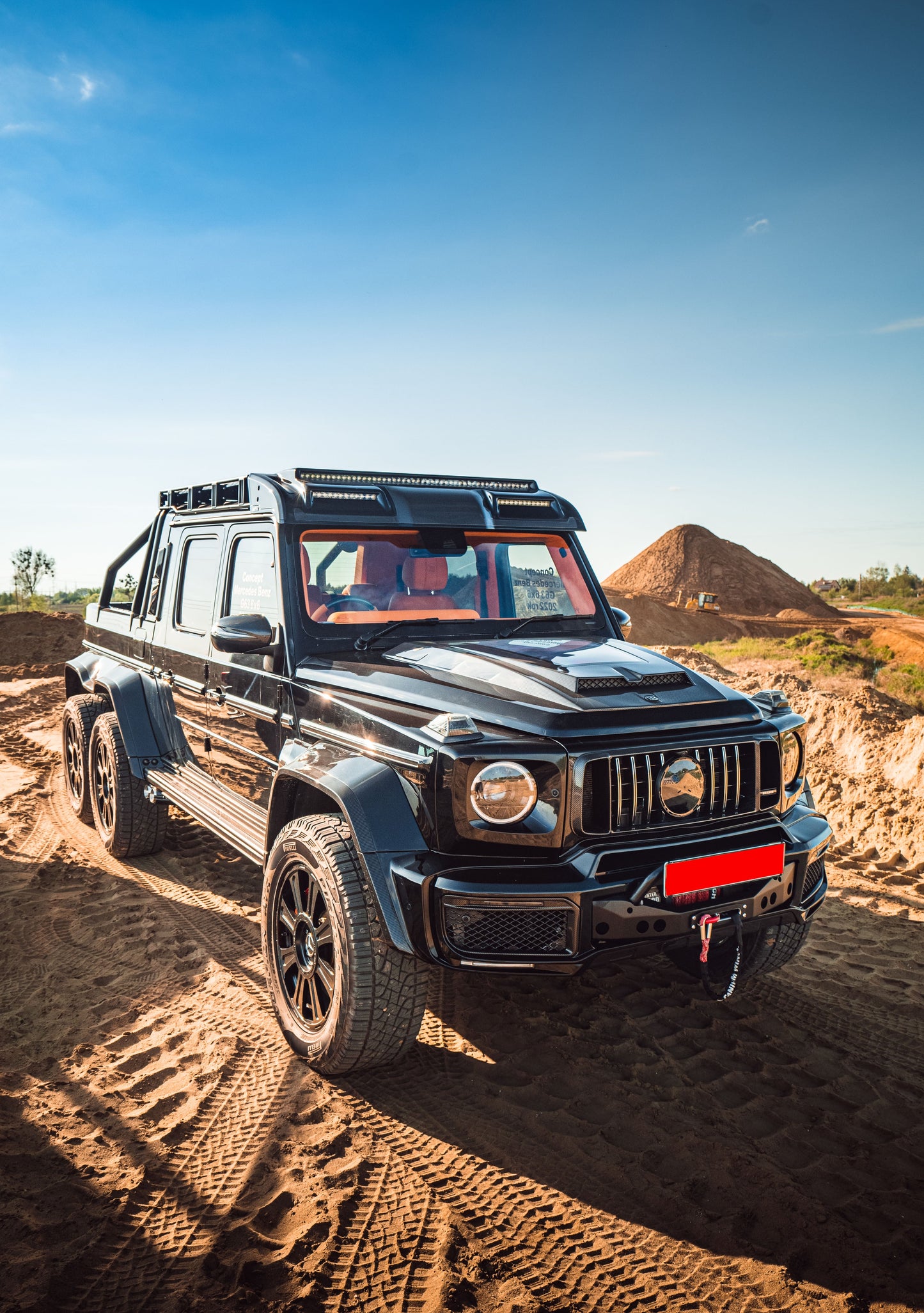 6x6 Conversion Kit Brabus 900 XLP for Mercedes-Benz W463A G-Class 2018+