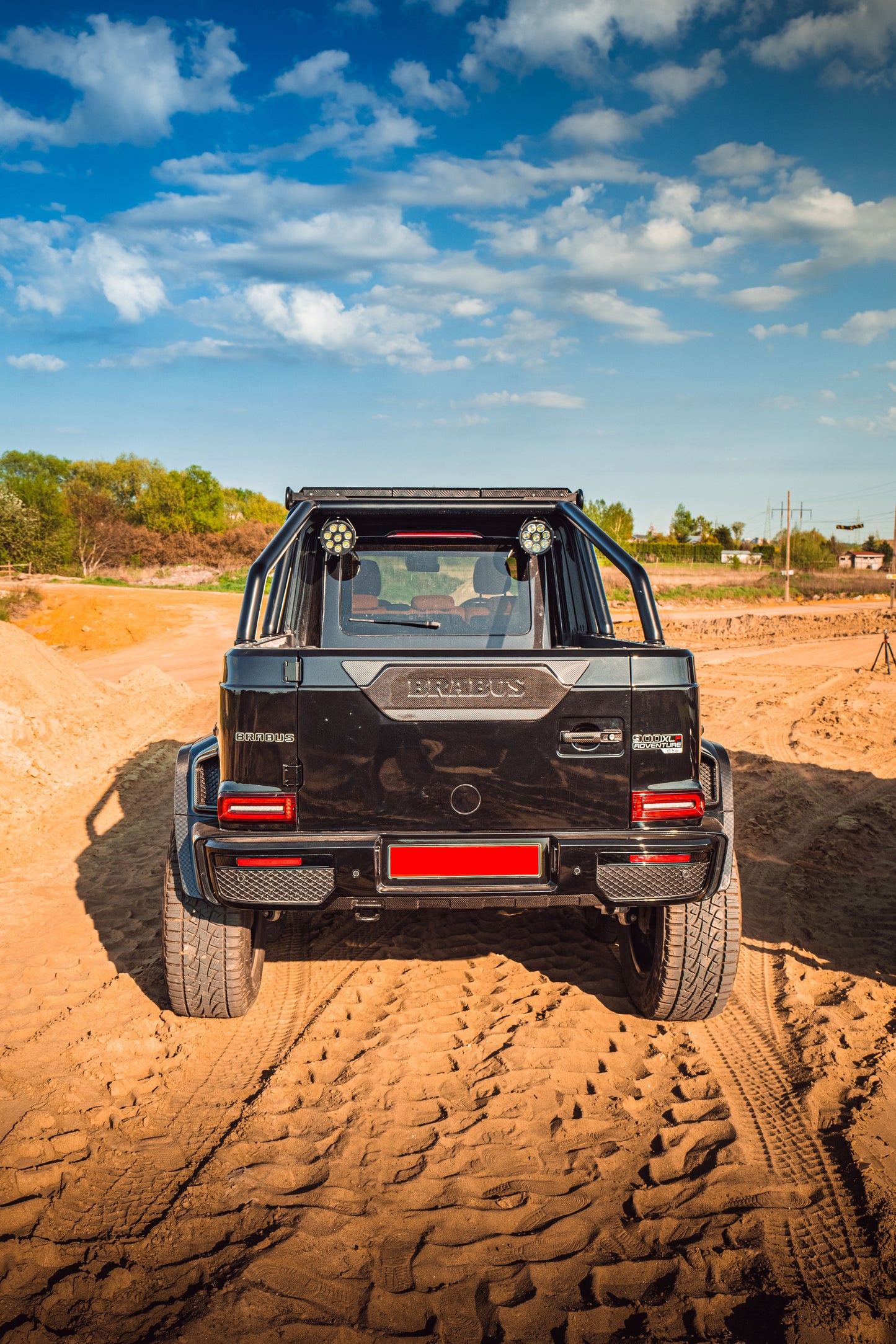 6x6 Conversion Kit Brabus 900 XLP for Mercedes-Benz W463A G-Class 2018+