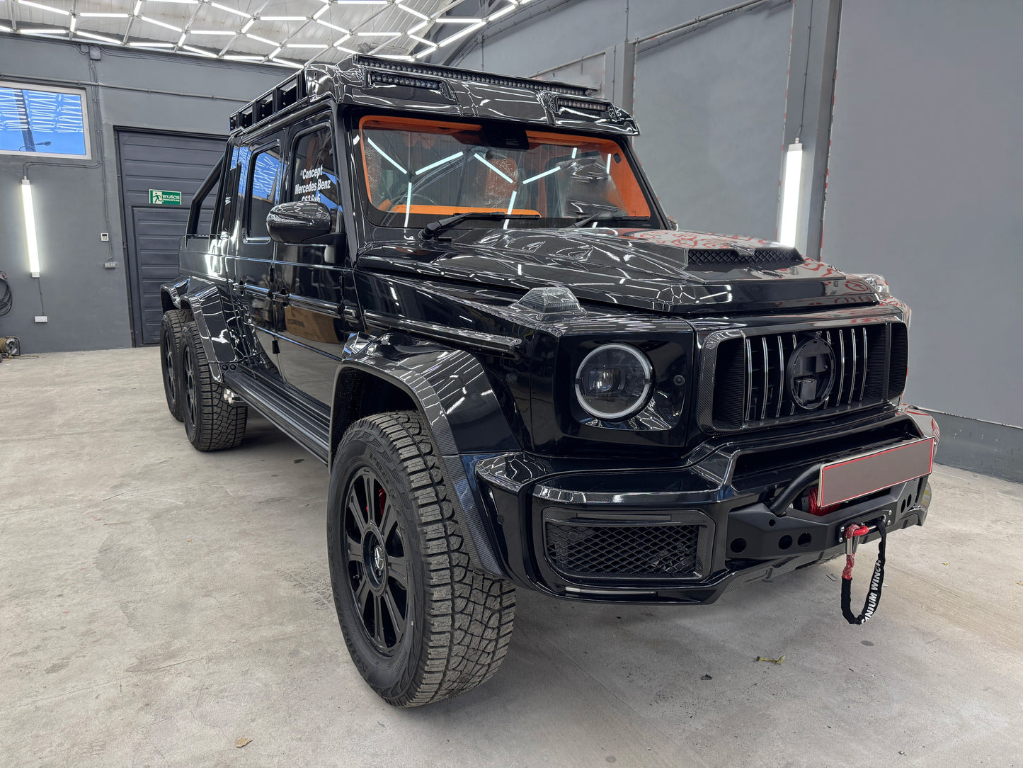 6x6 Conversion Kit Brabus 900 XLP for Mercedes-Benz W463A G-Class 2018+