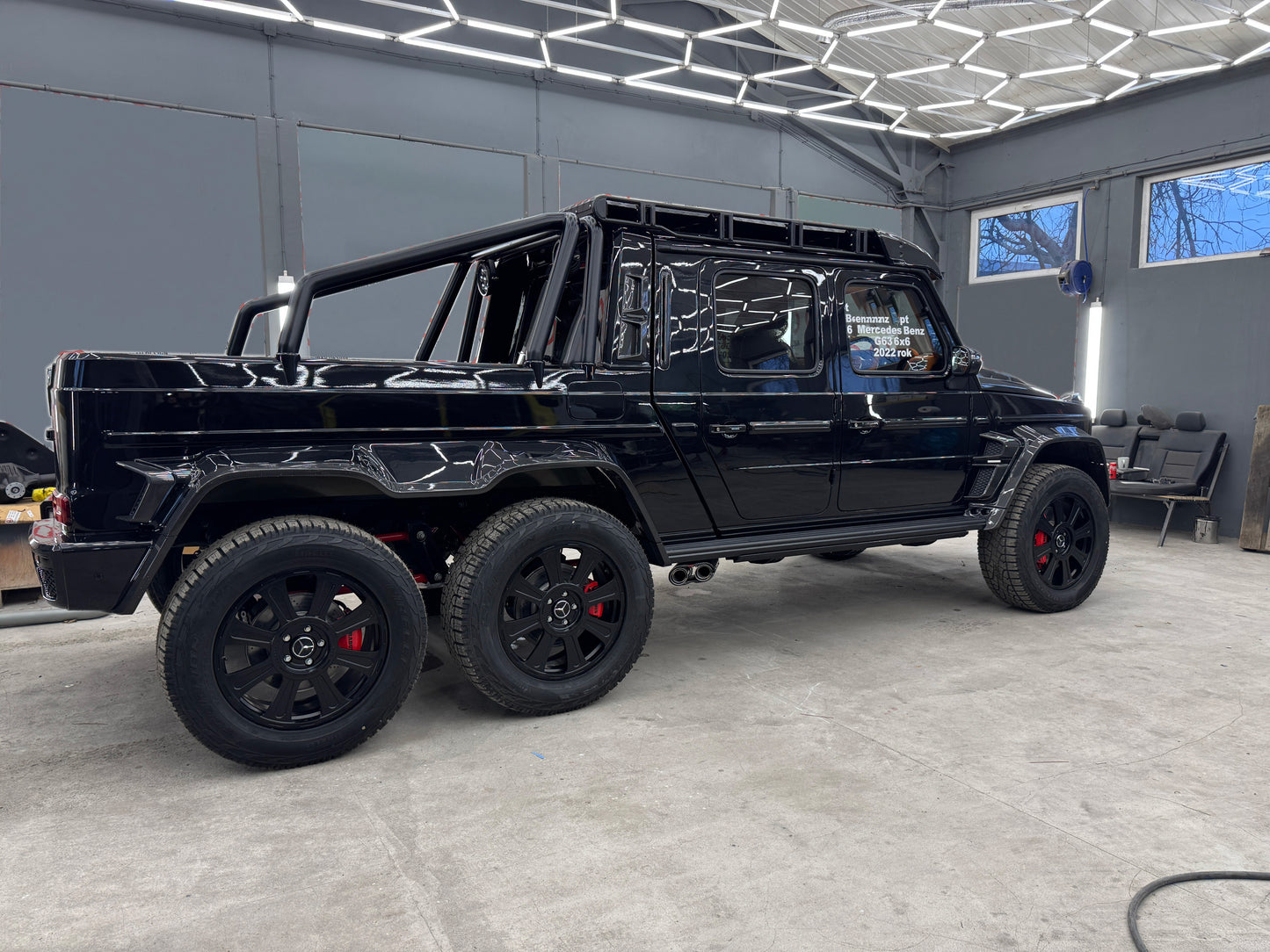 6x6 Conversion Kit Brabus 900 XLP for Mercedes-Benz W463A G-Class 2018+