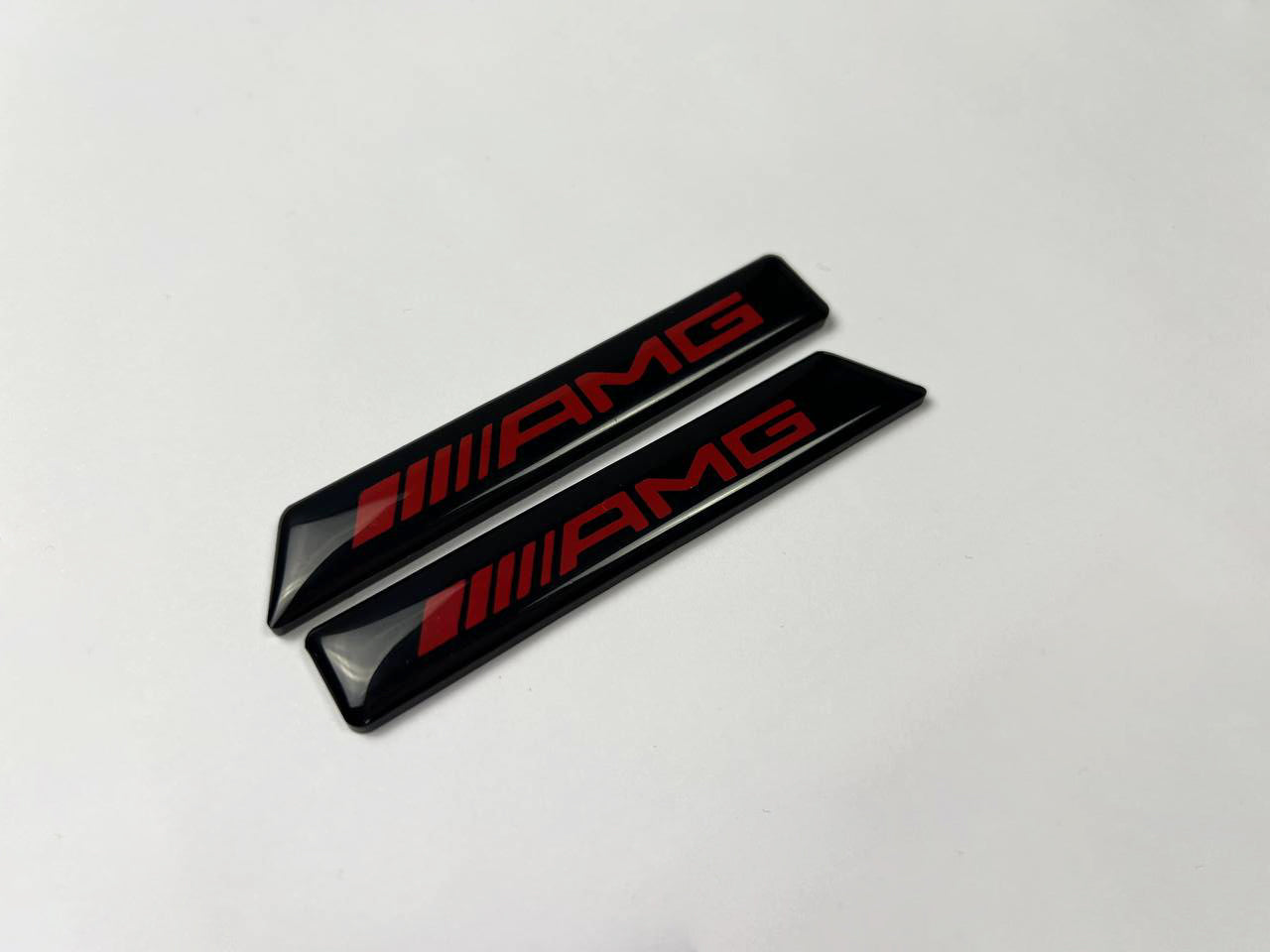 AMG Style Fender Emblems Side Moldings Inserts for Mercedes W463A G-Class