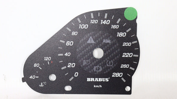 Brabus Style Instrument Cluster Dashboard for Mercedes W463 2007-2013 ...